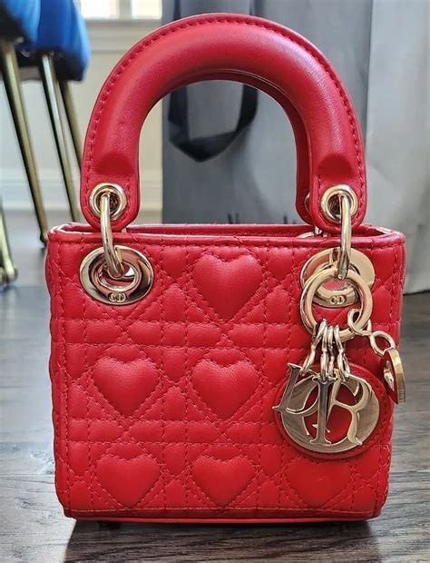 dior heart bag|lady dior heart bag.